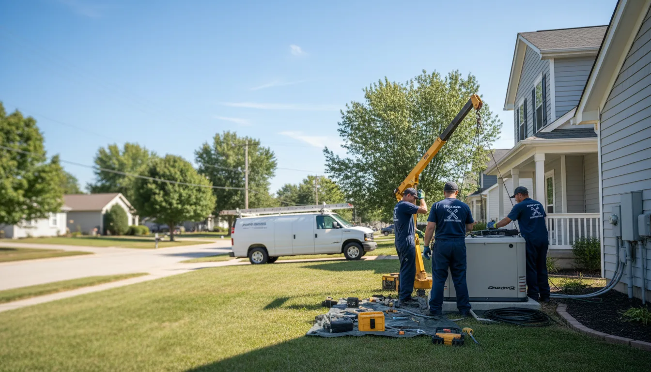 Generator Installation in Apple Springs, TX near me